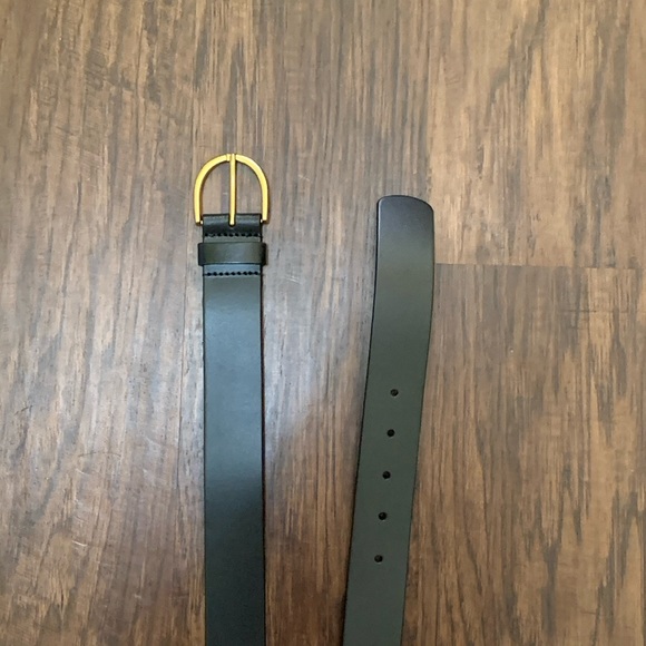 Ann Taylor wide leather Trouser belt
